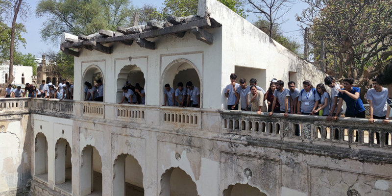 Heritage walks at the Badi Baoli